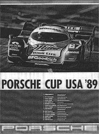 Porsche Cup USA '89