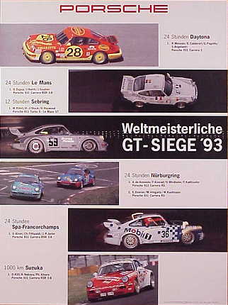 Weltmeisterliche GT-Siege '93