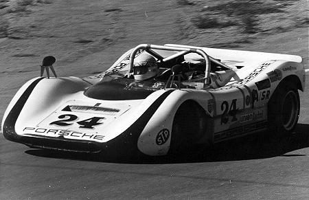 Davey Jordan driving Vasek Polak Porsche 904 Riverside 1968