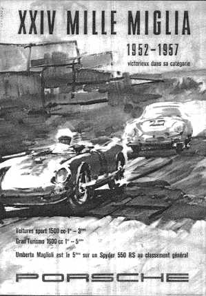 MMIV Mille Miglia, 1952-57 victorieux dans sa categorie
