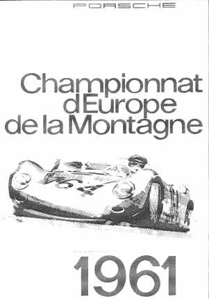 Poster: Championnat d Europe de la Montagne 1961