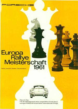 Poster: Euro Rally Championship 1961