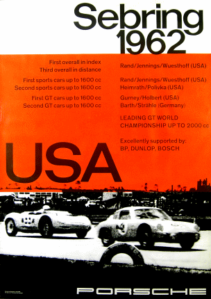 Poster: Sebring 1962