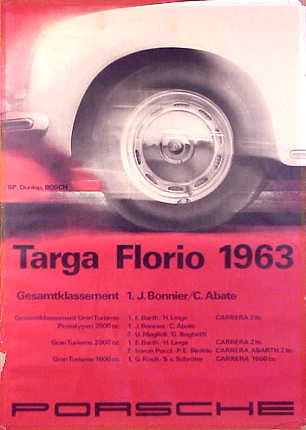 Poster: Targa Florio 1963