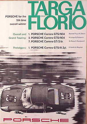 Poster: Targa Florio 1964