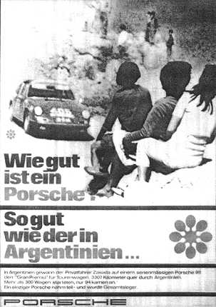 Poster: Wie gut ist ein Porsche?, So gut wie der in Argentinien…