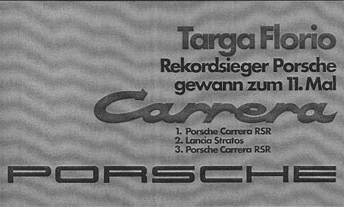 Poster: Targa Florio