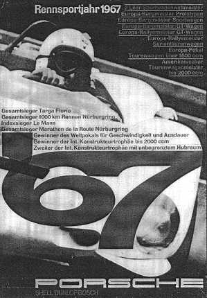Poster: Rennsportyahr 1967