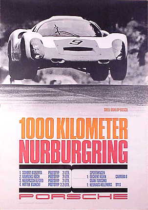 Poster: 1000 Kilometer Nurburgring