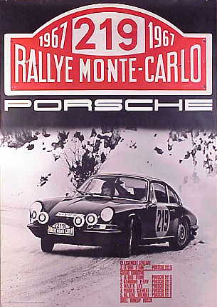 Poster: Rallye Monte Carlo 1967