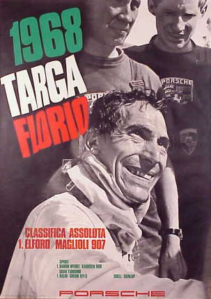 Poster: Targa Florio (Elford) 1968