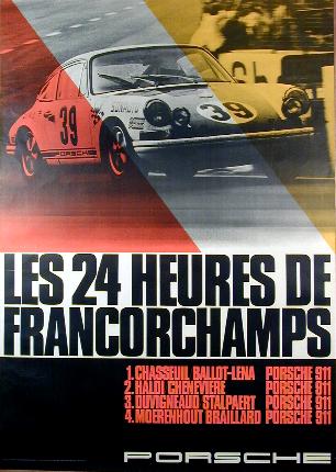 Poster: Les 24 Heures De Francorchamps