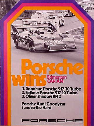 Porsche wins Edmonton Can-Am