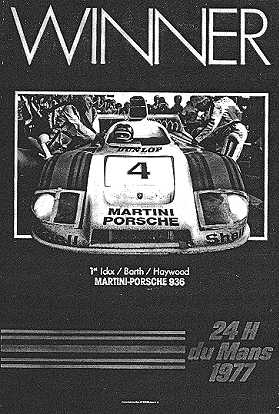 Winner 24 H du Mans 1977