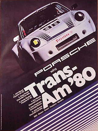 Porsche wins Trans-Am 1980