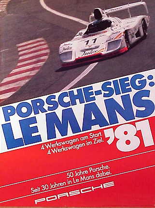 Porsche-Sieg Le Mans 81