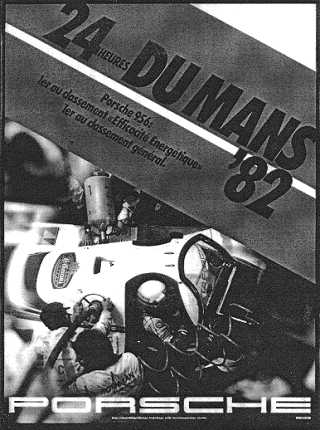 24 Heures Du Mans '82, Porsche 956: