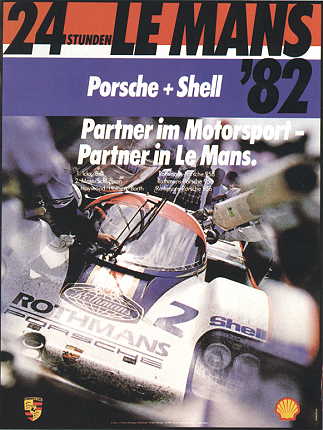 24 Stunden Le Mans '82, Porsche + Shell