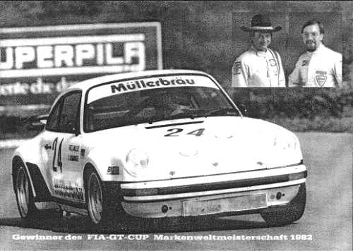 Gewinner der FIA-GT-CUP Markenweltmeisterschaft 1982