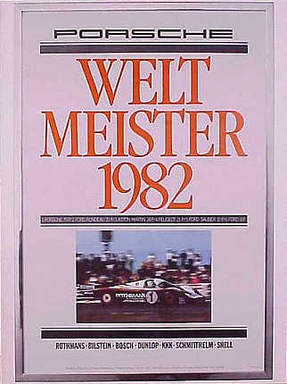 Porsche Weltmeister 1982