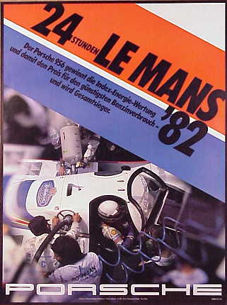 24 Stunden Le Mans 82, Der Porsche 956 gewinnt die Index-Energie-Wertung