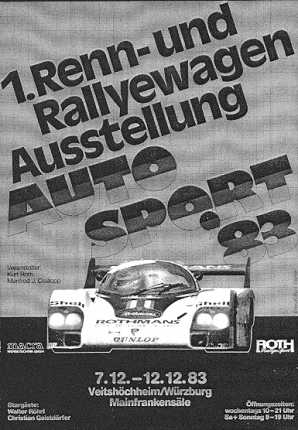 1. Renn-und Rallyewagen Ausstellung, Auto Sport '83