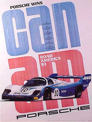 Porsche wins Road America 83 Can-Am