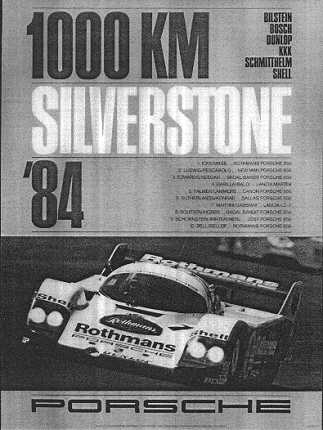 1000 km Silverstone '84