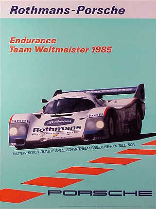 Rothmanns-Porsche-Endurance Team Weltmeister 1985