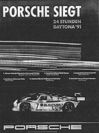 Porsche Siegt, 24 Stunden Daytona '91