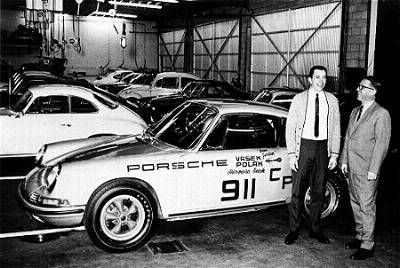 Davey Jordan and Vasek Polak Porsche 911 1967
