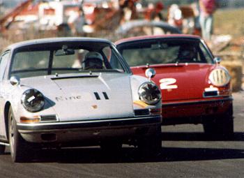 Davey Jordan and AJ Turn 9 Laguna Secs 1967