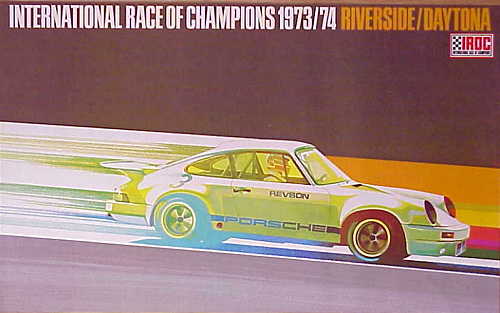 Vintage Porsche Factory Poster IIROC (Revson) 1973/74