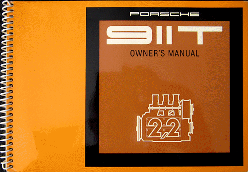 Porsche 911T Driver's Manual - Edition 71