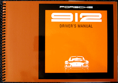 1968 Porsche 912 Driver's Manual - Edition IX/68